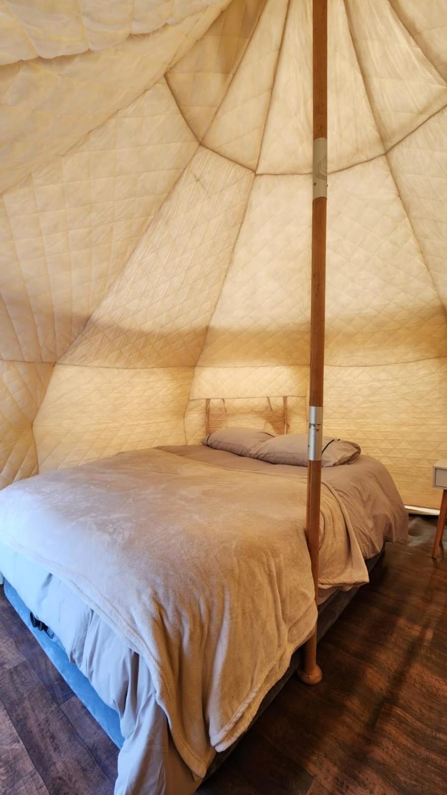 טורס דל פיינה Glamping Rio Serrano - Caja Los Andes מראה חיצוני תמונה